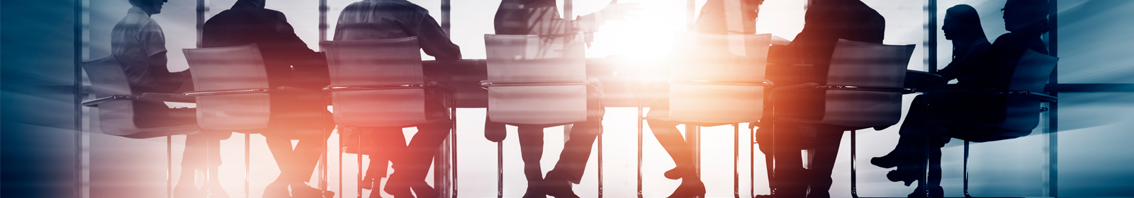 Photo of a business meeting. Primary Bank is NH's Bank for Business!